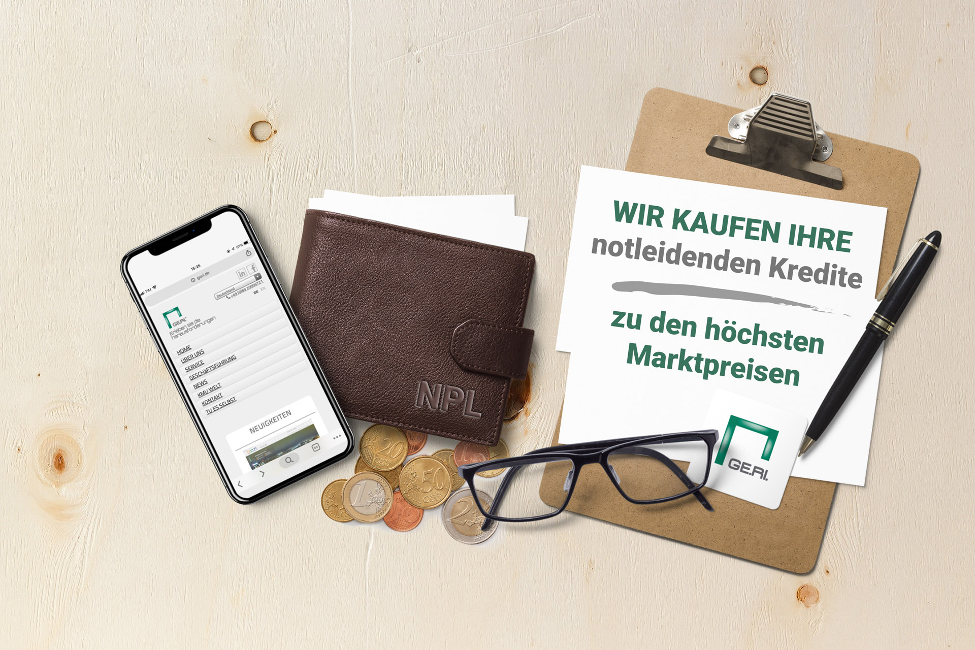 Ge.Ri. NPL Kaufen leistungsunfähigen Kreditportfolio